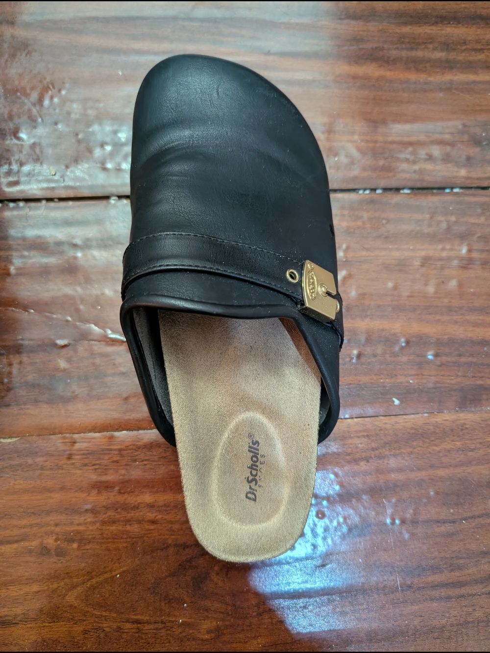 Dr. Scholl's Black Louis Iconic Clogs/Slides - Picture 10 of 16